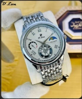 D'Lon Men's Luxury Analog Watch – Timeless Elegance in Every Tick